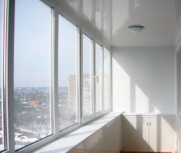 Балконы, лоджии из ПВХ